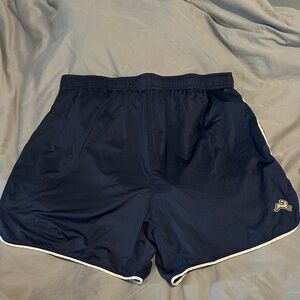 Tracksmith Men's Navy Blue Athletic Shorts